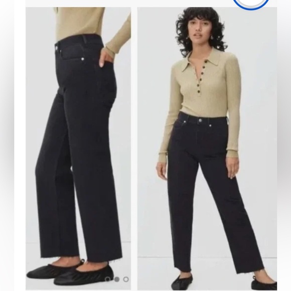 Everlane Denim - Everlane The Way High Rise Crop Jeans